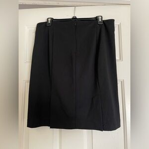 Women’s Elle Black Pencil Skirt With Double Slit Detail size 14